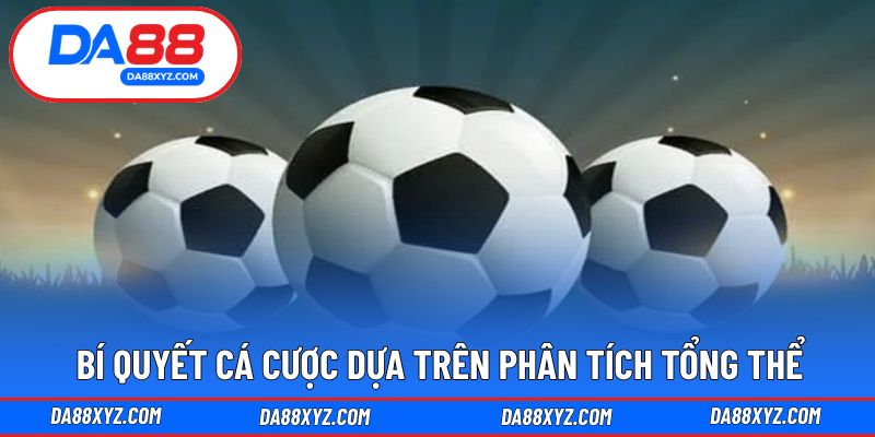 Bí quyết cá cược dựa trên phân tích tổng thể